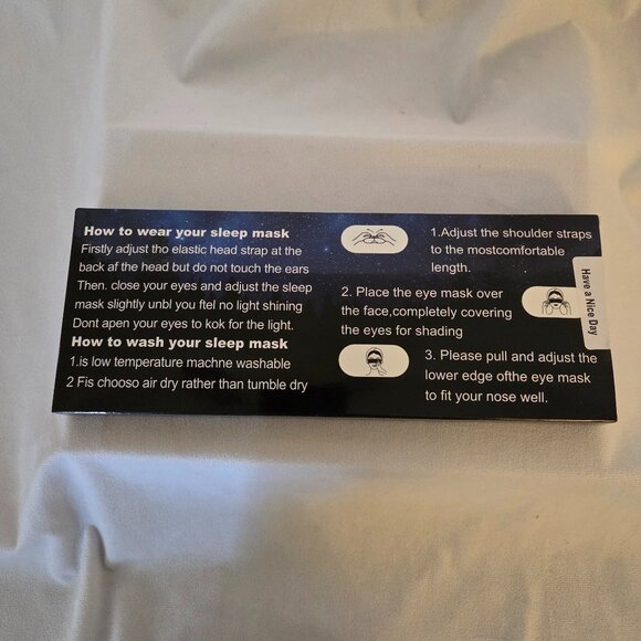 3-D Sleep Eye Mask - Picture 7 of 7